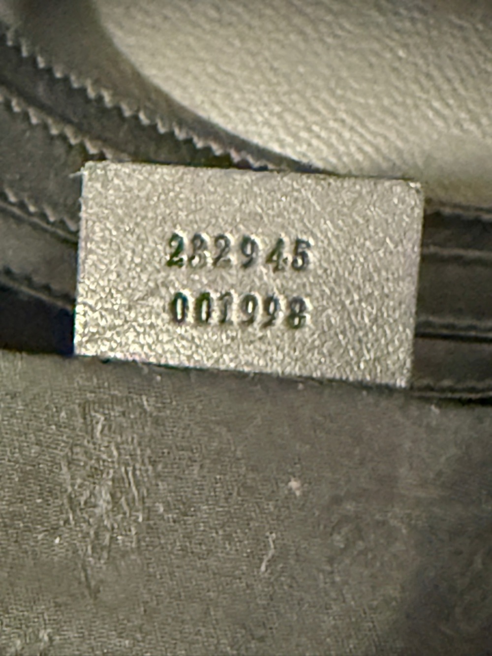 Gucci Guccissima Black Leather Hobo Bag - Authentic - Picture 7 of 10